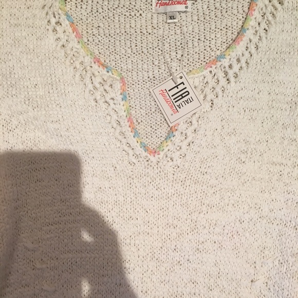 Fia Italia Handloomed Sweater sz XL, NWT $115.00 - Picture 2 of 7